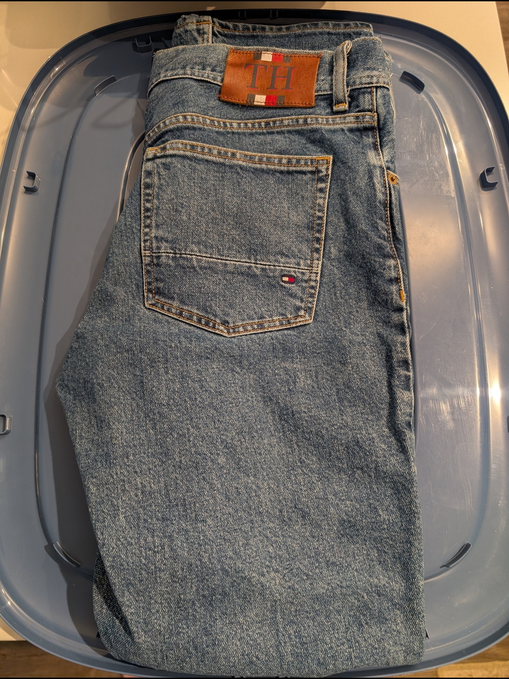 Tommy Hilfiger Mercer Stretch Regular Fit Women's Classic Blue Denim Jeans